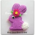 Fluffy Bunny Purple (horizontal)