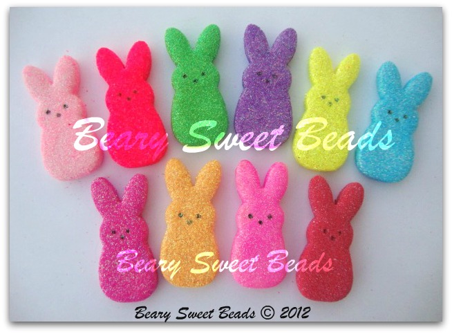 Glitter Bunnies (listing Is For 1 Bunny)